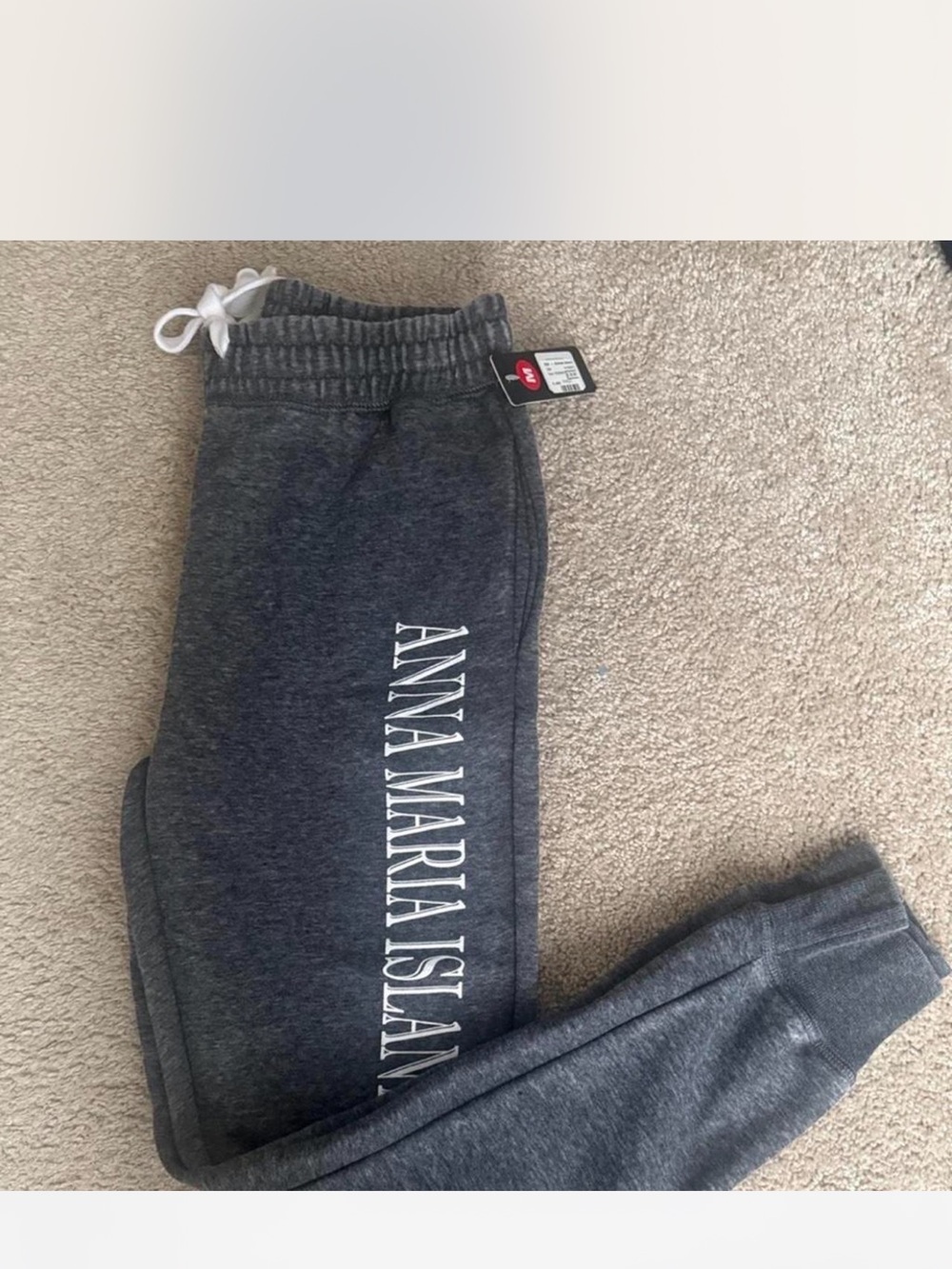 Anna Maria Island Kids' Gray Jogger Sweatpants